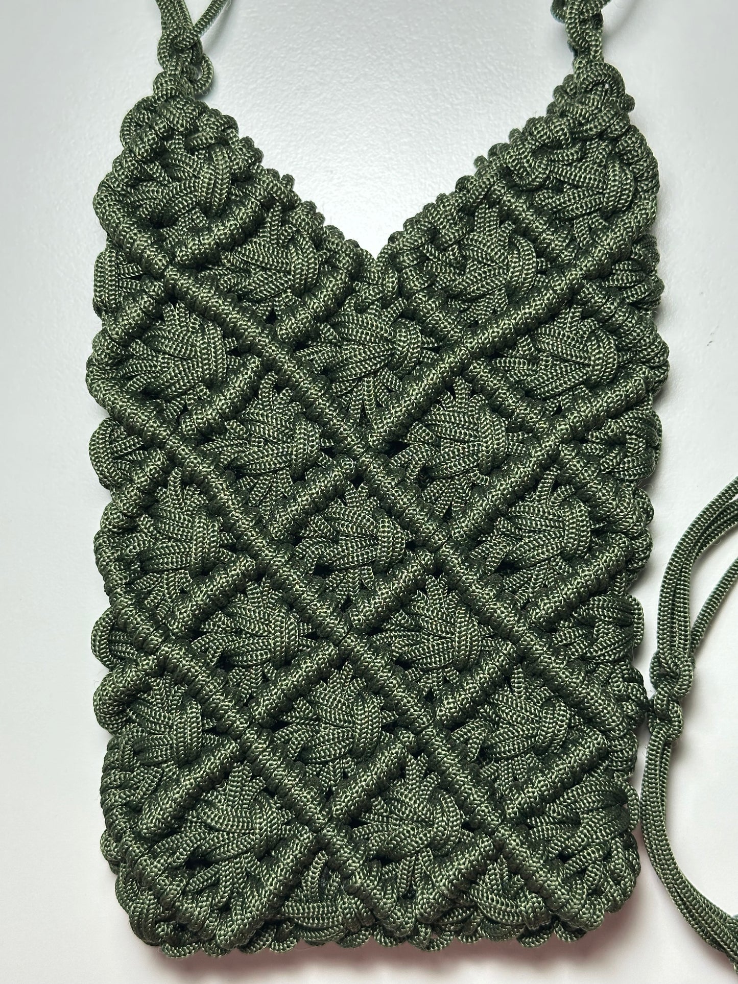 SAHLA - Crossbody Bag - Dark Green