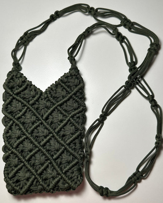 SAHLA - Crossbody Bag - Dark Green